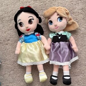 Princess Plush Doll Set - Snow White and Sleeping Beauty